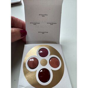 New! Louis Vuitton Lip Color Sampler, 4 colors, matte and satin